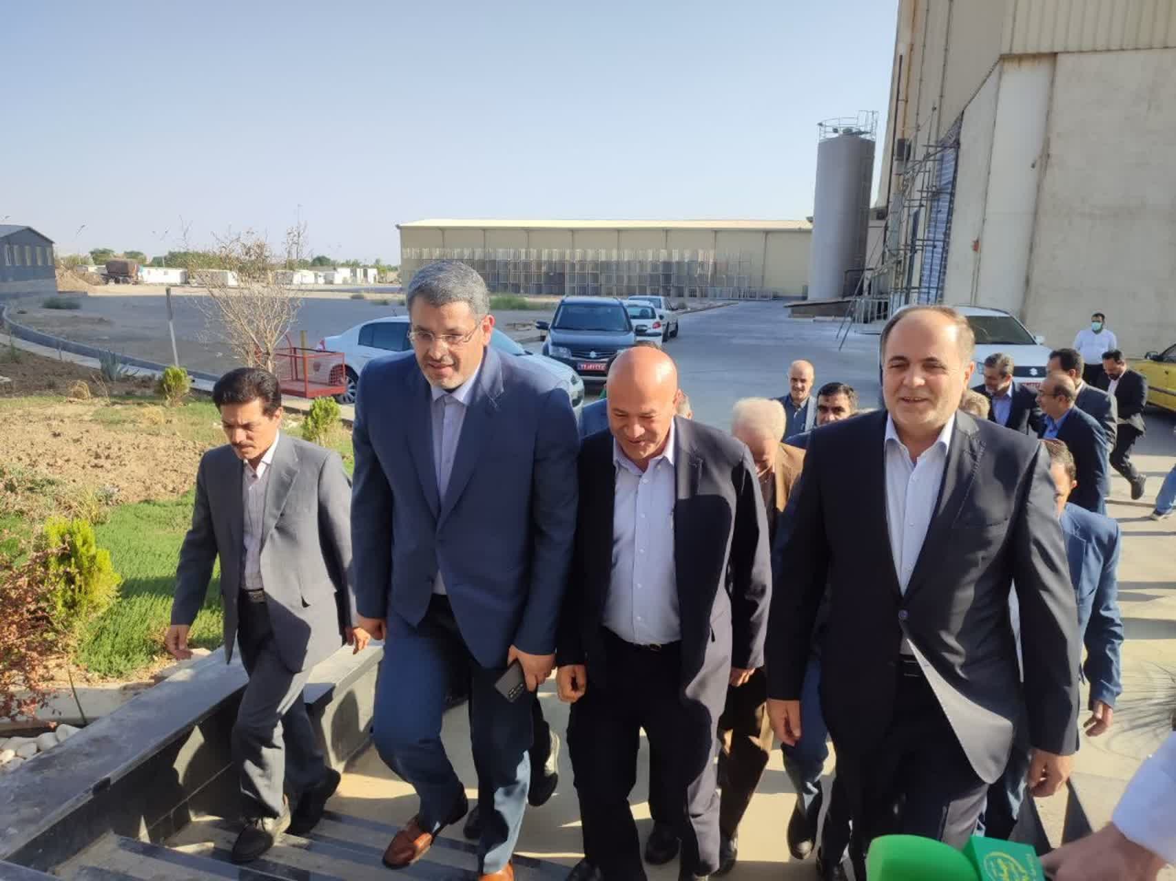 بازدید وزیر جهاد کشاورزی پروژه های بخش کشاورزی  شهرستان پیشوا